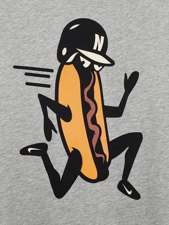 Nike Baseball Hot Dog Graphic T Shirt Mens LG - Picture 4 of 6